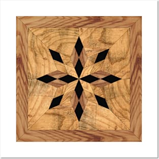 WOOD parquet Posters and Art